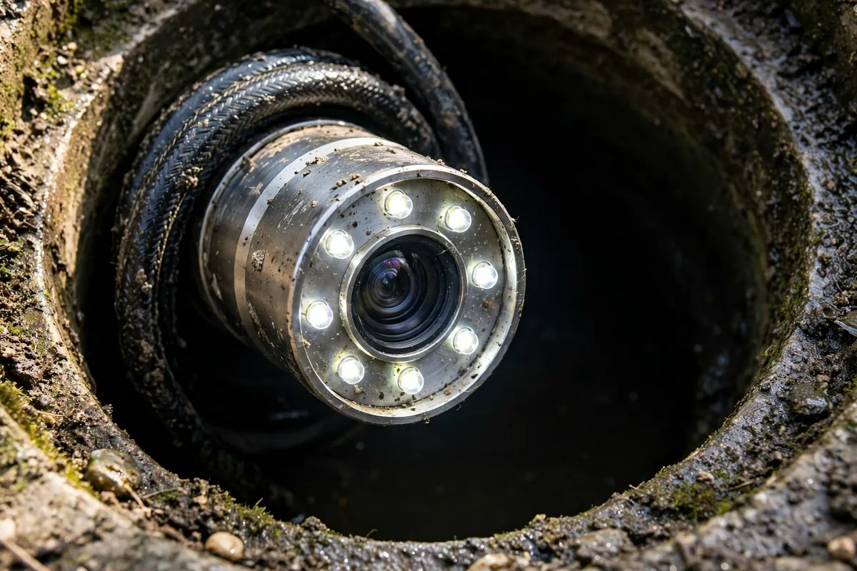 Sewer Camera Inspection work in Greenwood, Indiana